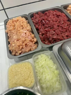 Mesa de Buffet Montada com Requinte