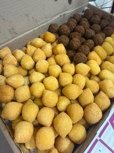 Salgados fritos artesanais